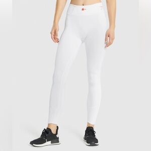 GYMSHARK PULSE LEGGINGS WHITE SZ XXL NWOT